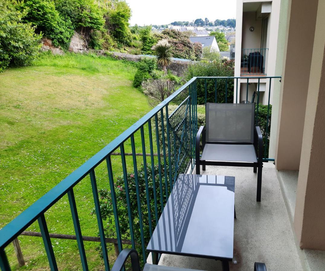 La Poterie - Appartement Avec Balcon Et Parking Prive Quimper Kültér fotó