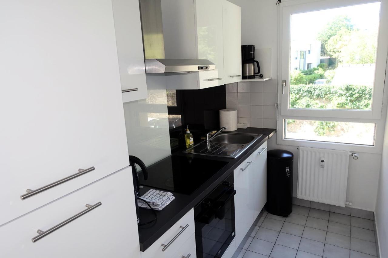 La Poterie - Appartement Avec Balcon Et Parking Prive Quimper Kültér fotó